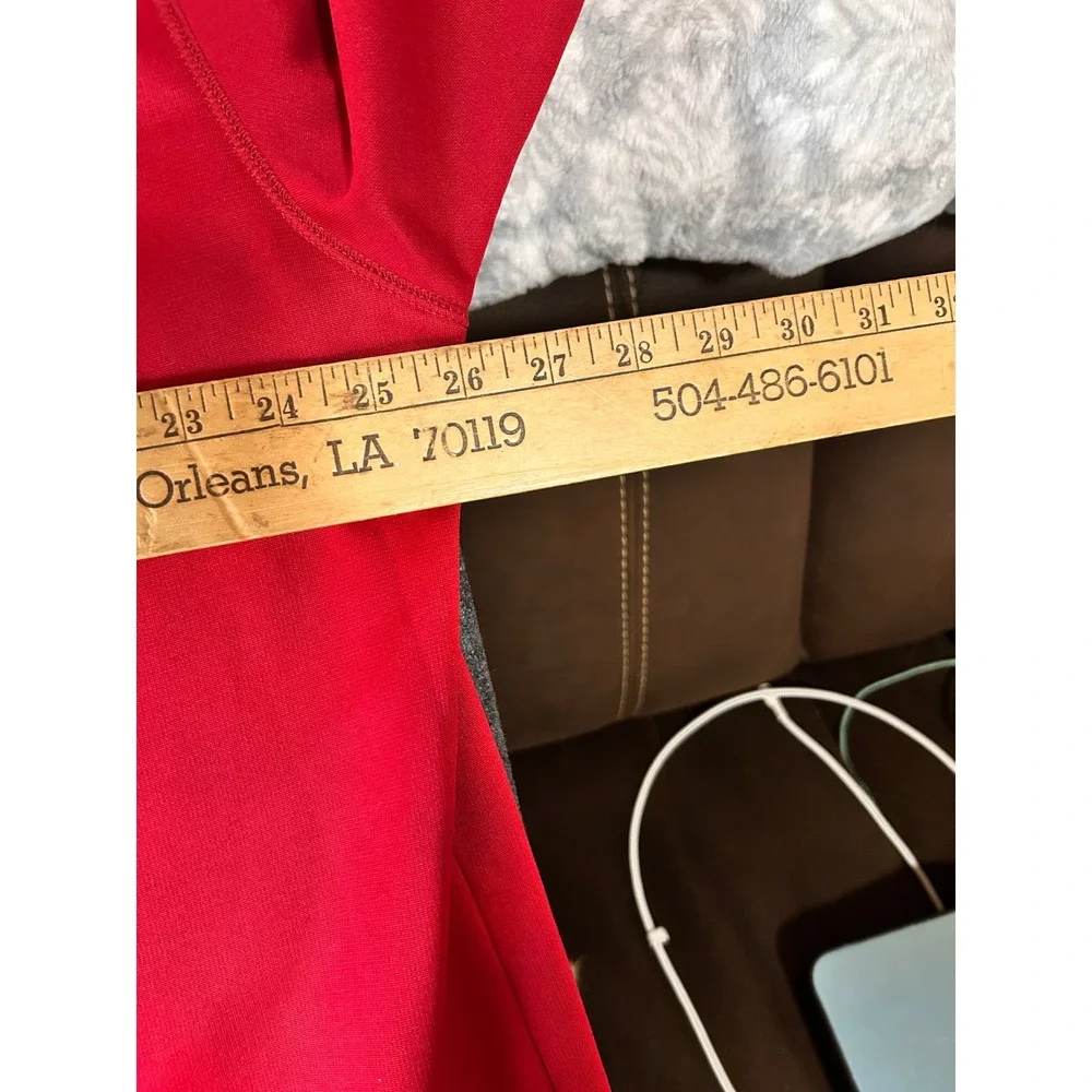 Chaps Mens Red Full‎ Zip Track Jacket Mock Neck Performance XXL NEW
